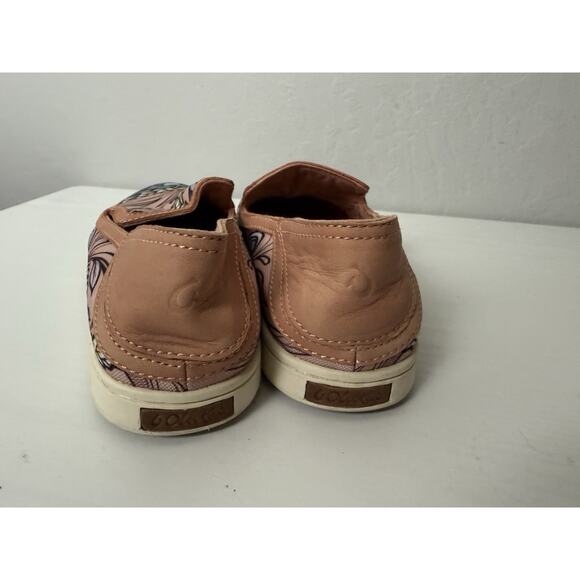 Olukai Kailua Hoa Wooden Wave Slip On Flats Womens Size 6 - Picture 2 of 4